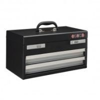 FORCE 50222S CAJA DE HERRAMIENTAS METÁLICA, DE DOS GAVETAS CON TAPA/ (43.5X24X25CM) (SIN HERRAMIENTAS)