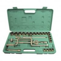 TIANJIN 101I JUEGO 28 CUBOS 11-32MM Y ACCESORIOS ESPIGA.1/2" ANTICHISPA, CON ESTUCHE