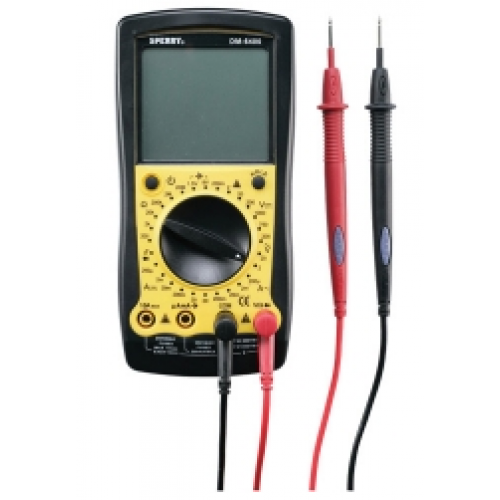 GB DM6400 MULTIMETRO DIGITAL MANUAL 8 FUNCIONES 28 RANGOS 1000VDC/750VAC