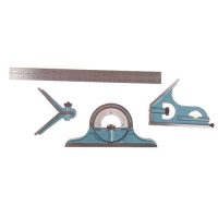 PRECISION INSTRUMENTS 701 JUEGO ESCUADRA COMBINADA COMPLETA C/ESTUCHE 1MM - 1/32"