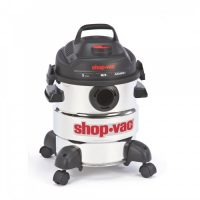 SHOP VAC 5976136 ASPIRADORA ACERO INOX. SECO/MOJADO 8 GALONES 4HP 120V/60HZ/1F