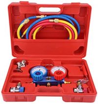TORIN TRHS-C1051A MEDIDOR DE PRESION Y VACIO DUAL CON MANGUERAS Y ADAPTADORES 60" 500PSI