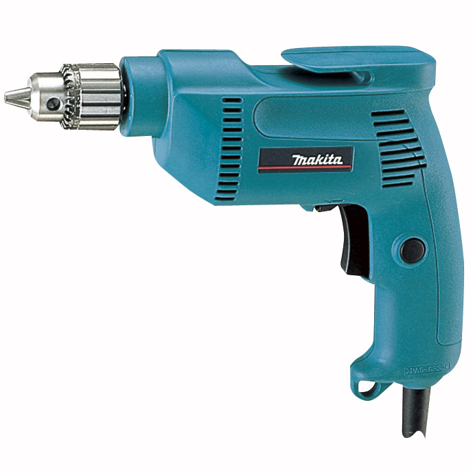 MAKITA 6407 TALADRO ROTATIVO CHUCK 3/8" (10MM) 530W 2500RPM VELOCIDAD VARIABLE CON REVERSA