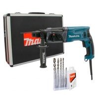 MAKITA HR2470X6 ROTOMARTILLO SDS-PLUS 15/16'' 780W 2.7J 4500IPM 2.9KG C/MALETIN+SET DE BROCAS