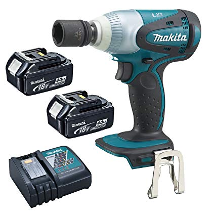 MAKITA DTW251RME LLAVE DE IMPACTO BAT.LITIO-ION 18V 1/2" 230NM 2100RPM C/2BATERIAS 4AH +CARGADOR