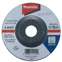 MAKITA A-80927 DISCO DE CORTE P/METAL A36P (4-1/2") 115X6X22MM