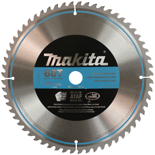 MAKITA A-93712 DISCO SIERRA INGLETE P/MADERA MICRO PULIDO 12'' (305MM) 60 DIENTES