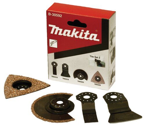 MAKITA B-30592 JUEGO DE ADITAMENTOS PARA CORTE DE AZULEJO (4 PIEZAS POR PAQUETE)