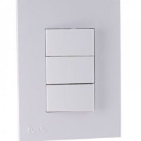 INTERRUPTOR TRIPLE NOVA BLANCO               