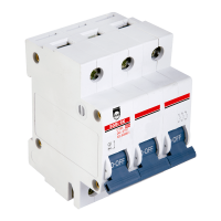 BREAKER PARA RIEL 3-POLOS 32A-6 KA