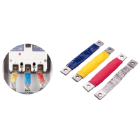 PUENTE FLEXIBLE LONGUITUD 75 m.m. 125A AZUL