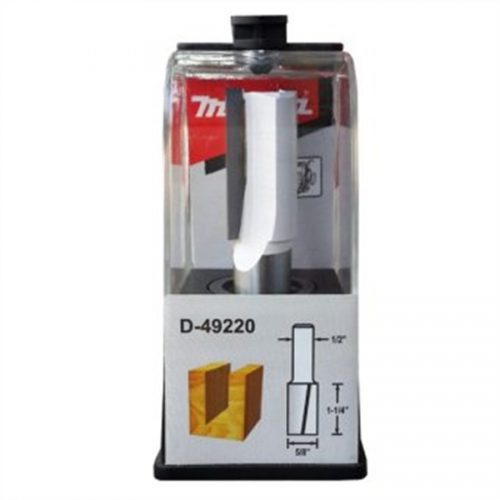 MAKITA D-49220 FRESA ACANALAR RECTA 2 FILOS 5/8" - 1-1/4" ESP1/2" CARBURO DE TUNGSTENO