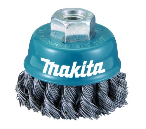 MAKITA D-26537 CEPILLO ALAMBRE DE COPA LISA P/AMOLADORAS 4'' Ø2-1/2'' (5/8''-11)
