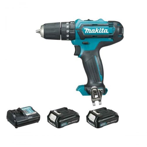 MAKITA HP331DWAE ROTOMARTILLO 10MM (3/8") A BATERIA 12V C/2BATERIAS 2AMP Y CARGADOR