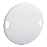 TAPA OCTOGONAL4" PLASTICA BLANCA