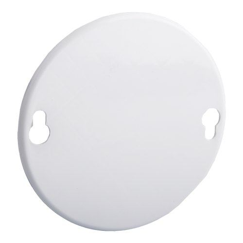 TAPA OCTOGONAL4" PLASTICA BLANCA