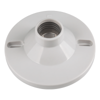 PLAFON 4 1/2 POLICARBONATO CON BORNES E-27/150W