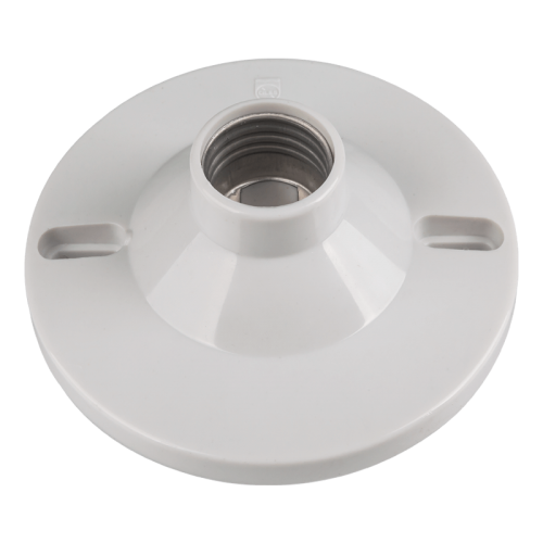 PLAFON 4 1/2 POLICARBONATO CON BORNES E-27/150W