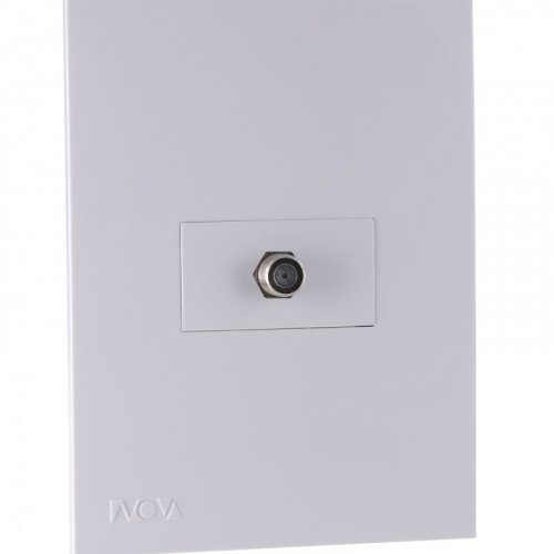 SALIDA COAXIAL SENCILLA NOVA BLANCO         