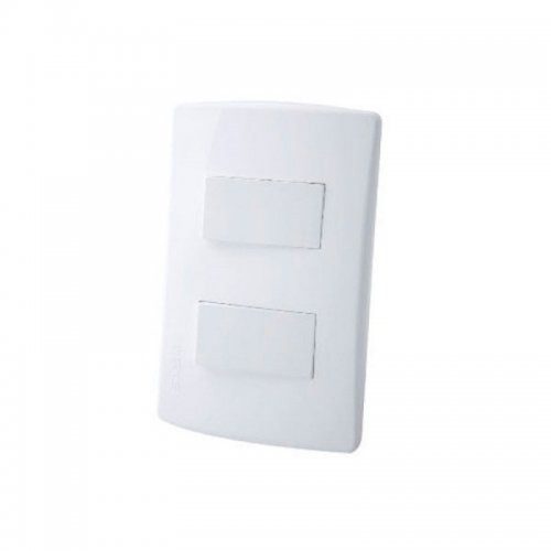 PULSADOR DE TIMBRE DOBLE SPAZIO 10 AMP/127 VOLT