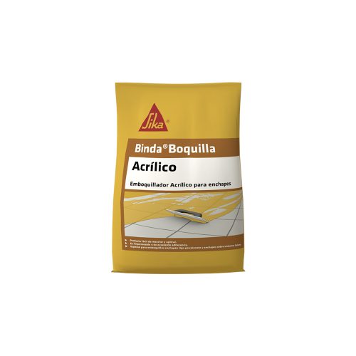 Binda boquilla acrilico Blanco x 10 kg