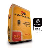 Cemento Gris Fortecem x 50 kg x 10 unidades