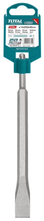TOTAL TOOLS TAC15121412 CINCEL PLANO SDS PLUS 14X250X40MM