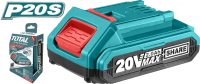TOTAL TOOLS TFBLI2001 BATERIA LITIO-ION 20V 2 AH CON INDICADOR LED