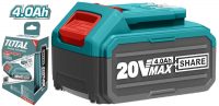 TOTAL TOOLS TFBLI2002 BATERIA LITIO-ION 20V 4 AH CON INDICADOR LED