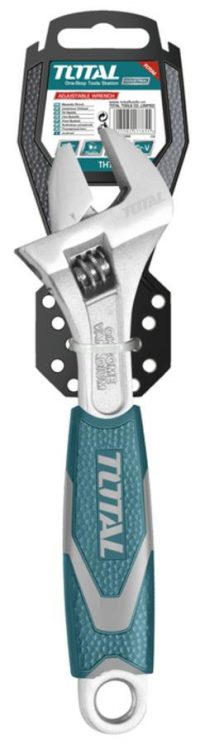 TOTAL TOOLS THT101106 LLAVE FRANCESA CRV CON MANGO 0-35MM LONGITUD 250MM (10")
