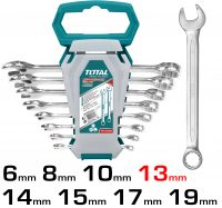 TOTAL TOOLS THT102286-I JUEGO 8 LLAVES COMBINADAS 6-19MM