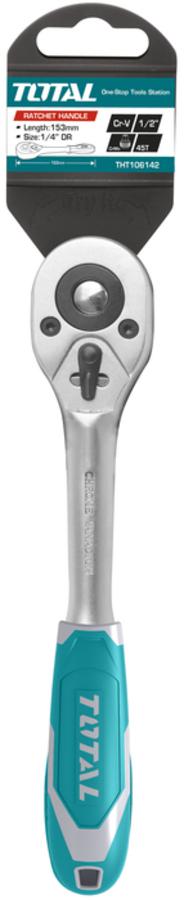 TOTAL TOOLS THT106386 "RATCHET CON MANGO 3/8" 45T LARGO 205MM