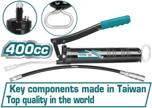 TOTAL TOOLS THT111051 ENGRASADORA MANUAL TIPO PISTOLA 400CC /14 OZ