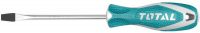 TOTAL TOOLS THT2156 DESTORNILLADOR PLANO 6.5X6MM CR-V LARGO 125MM