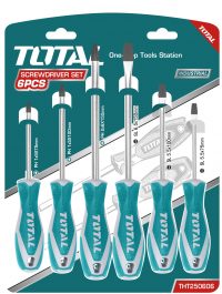 TOTAL TOOLS THT250606 JUEGO 6 DESTORNILALDORES SL-PH