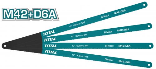 TOTAL TOOLS THT571246 HOJA DE SEGUETA BI-METAL 12" DE 24 DIENTES