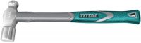 TOTAL TOOLS THT74486 MARTILLO DE BOLA CABEZA ACERO DE CARBONO FORJADO MANGO DE FIBRA DE VIDRIO 1300G