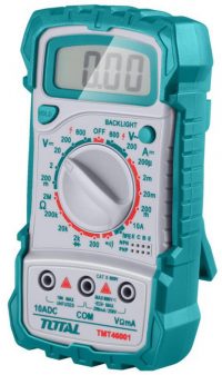 TOTAL TOOLS TMT46001 MULTIMETRO DIGITAL CON PANTALLA LCD